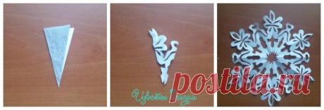Как вырезать красивые снежинки из бумаги | Цветы жизни