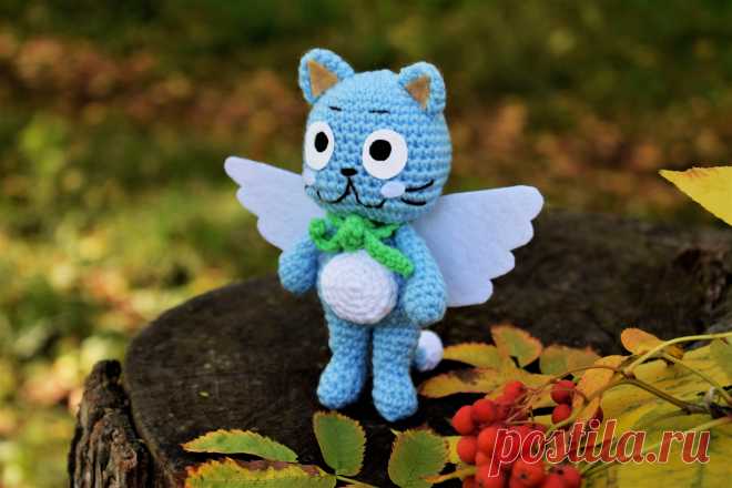 PDF Хэппи. FREE amigurumi crochet pattern. Бесплатный мастер-класс, схема и описание для вязания амигуруми крючком. Вяжем игрушки своими руками! Fairy Tail, Хвост Феи, кот, котик, кошка, котенок, cat, kitten, chat, gato, kater, kočka, kedi. #амигуруми #amigurumi #amigurumidoll #amigurumipattern #freepattern #freecrochetpatterns #crochetpattern #crochetdoll #crochettutorial #patternsforcrochet #вязание #вязаниекрючком #handmadedoll #рукоделие #ручнаяработа #pattern #tutorial #häkeln #amigurumis