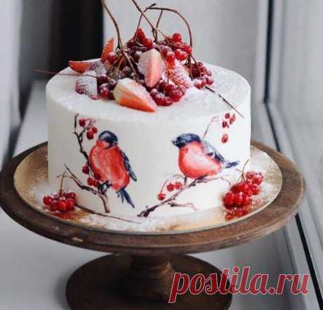 10 зимних тортов, которые достойны восхищения⛄️ | 🍰Пирогеево | Яндекс Дзен