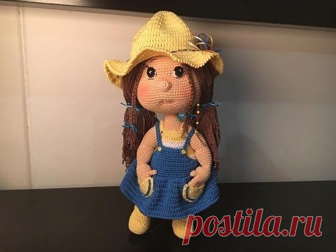 КУКЛА ДЖУЛЬЕТТА. ВидеоМК Amigurumis By Petus Ochoa. Без перевода.