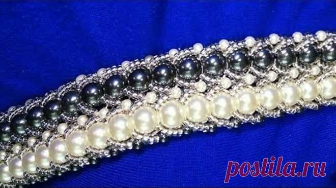 Браслет. Плоский двойной американский жгут. Double flat american harness.مزدوجة مسطحة الأمريكية ضفير