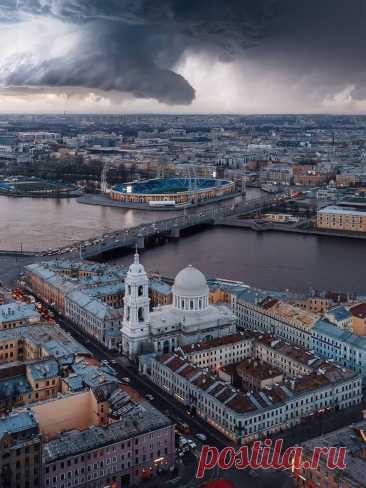 Санкт-Петербург с высоты птичьего полета