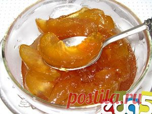 Яблочное варенье с прозрачными дольками