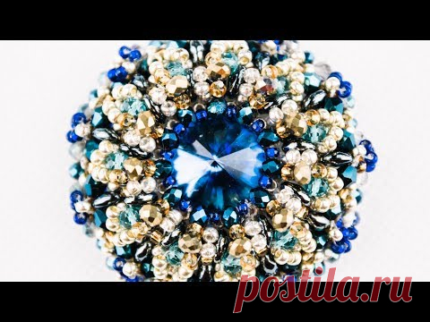 Объёмные броши - запись пользователя Olga (Ольга Кожокару) в сообществе Бисер в категории Украшения из бисера: схемы, мастер классы