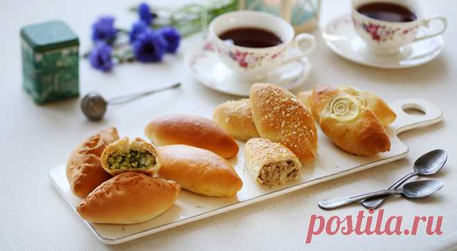 Как приготовить тесто для пирожков и начинки с мясом, капустой, картошкой, яйцом и луком — читать на Gastronom.ru