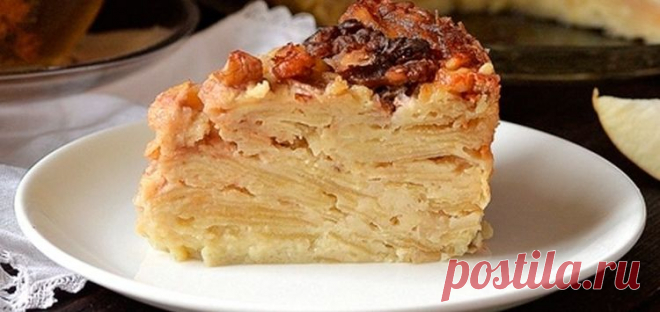 Яблочный пирог - Простые рецепты Овкусе.ру
