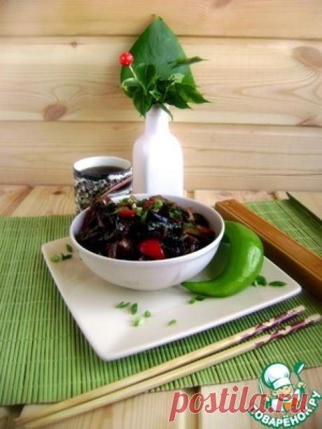 Салат с тофу и грибным ассорти - кулинарный рецепт