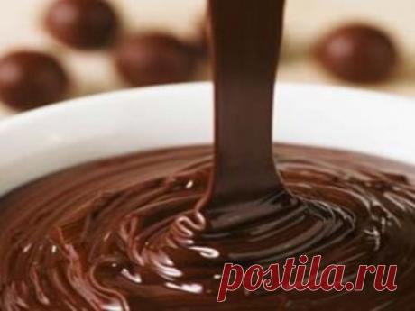 Шоколадная глазурь - рецепт в домашних условиях с фото / Простые рецепты