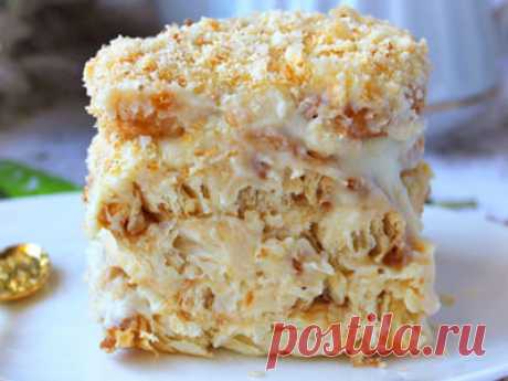 «Ленивый Наполеон», который готовится за 20 минут!