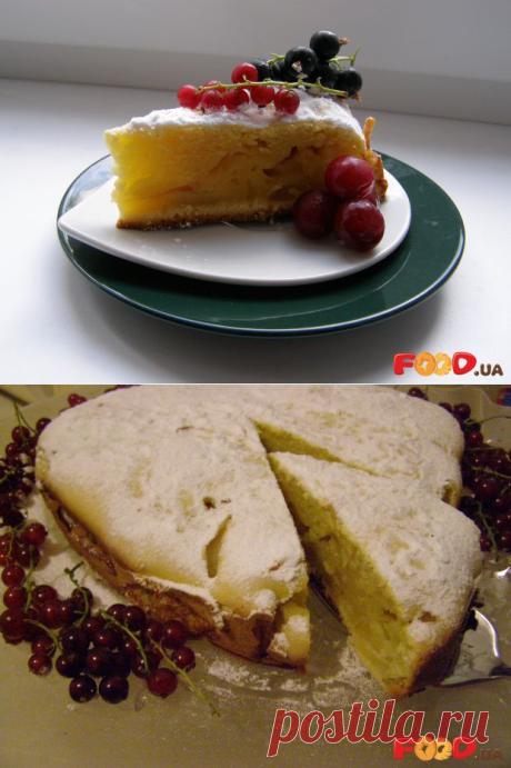 Пирог на кефире с яблоками - Кулинарные рецепты на Food.ua