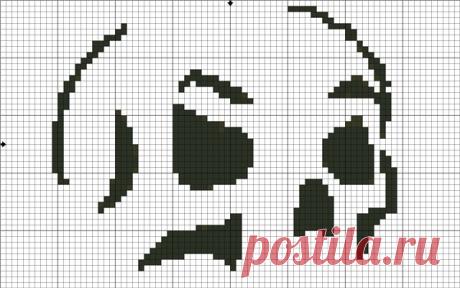 Схемы черепков крючком и спицами | SexyCrochet.COM