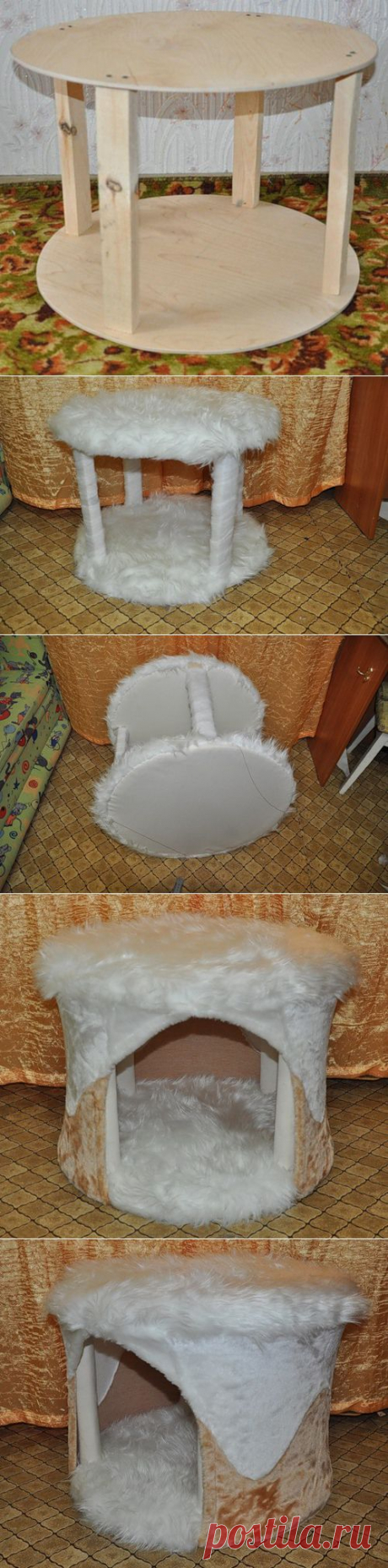Домик для кошки - Ярмарка Мастеров - ручная работа, handmade