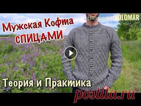 МУЖСКАЯ КОФТА СПИЦАМИ // РЕГЛАН СВЕРХУ // РАСЧЕТЫ И ТЕХНИЧЕСКИЕ ПРИЕМЫ #мужскаякофтаспицами #кофтаспицами #вязаниеспицамиМужская кофта спицами. Реглан сверху. Расчеты и технические приемы.В данном ролике показываю приемы,...
