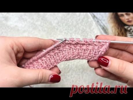 Классный способ!  Рельефный узор спицами для вязания кардиганов