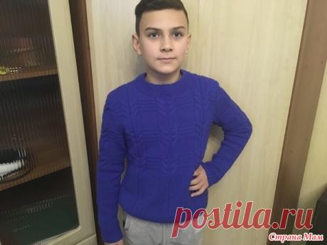 . Свитер для сына по мотивам джемпера от Omar Kashoura - Вязание - Страна Мам