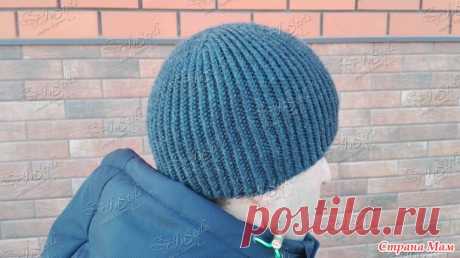 Шапка UNISEX из скрещенных петель. Крестообразная макушка. - Вязание - Страна Мам