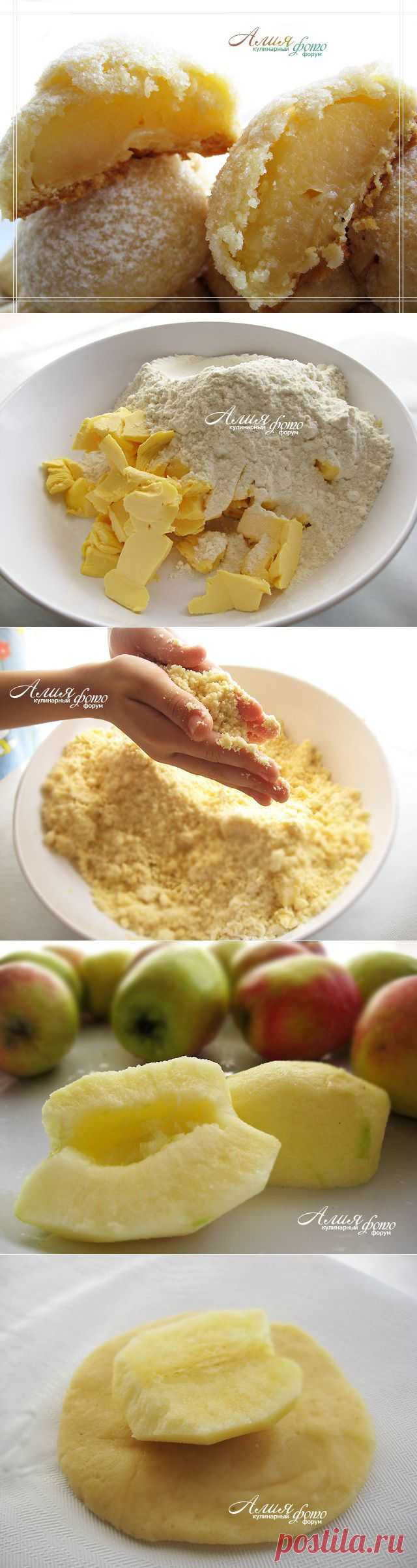 Яблочное печенье "Румяные щечки"