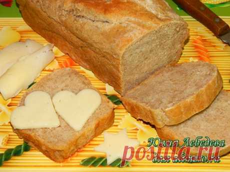 РЖАНО-ПШЕНИЧНЫЙ ХЛЕБ (В ДУХОВКЕ)