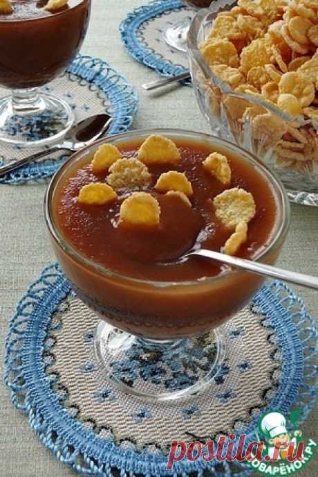 Кисельный десерт из сушеных яблок - кулинарный рецепт