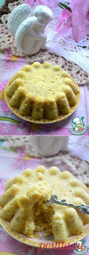 Творожная запеканка из микроволновки - кулинарный рецепт
