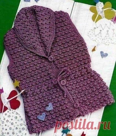 Вяжем жилетку