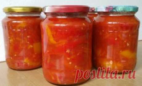 Лечо из сладкого перца - очень вкусная заготовка на зиму! - У нас так