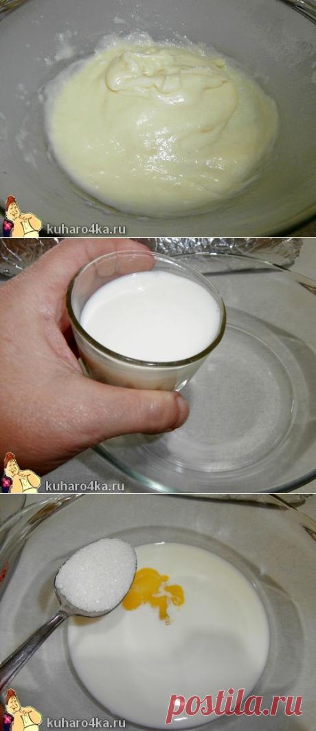 Хозяюшка. Кушать подано! - Заварной крем в микроволновке за 3 минуты