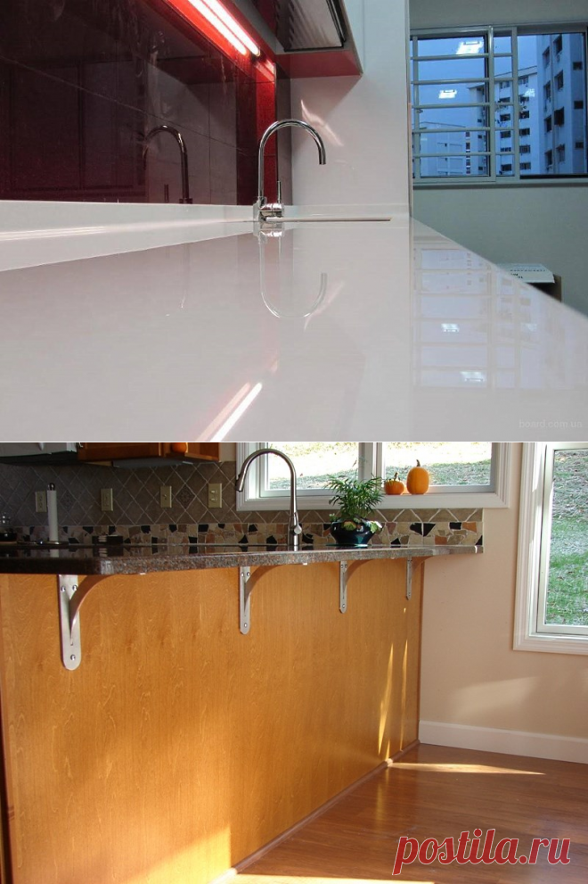 Крепление столешницы к стене: как и чем ее прикрепить?