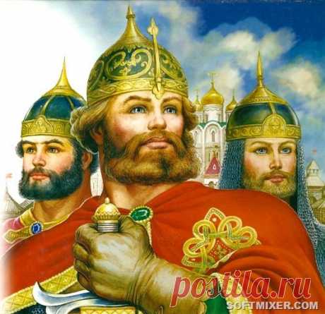Русские богатыри, наделенные силой бога…