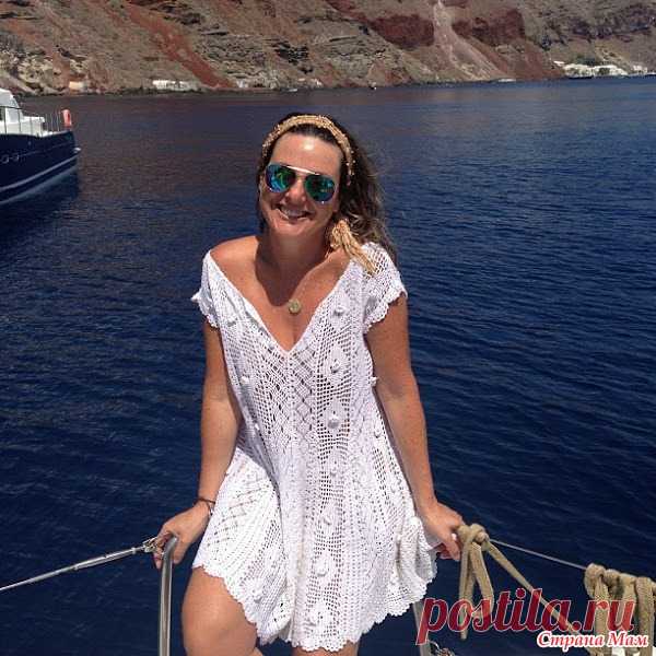 Вяжем вместе замечательное детское платье от Giovana Dias - Вяжем вместе он-лайн - Страна Мам