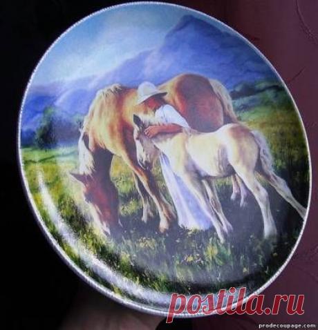 Клеим распечатку на выпуклую (вогнутую) поверхность - Статьи - Декупаж - ProDecoupage.com