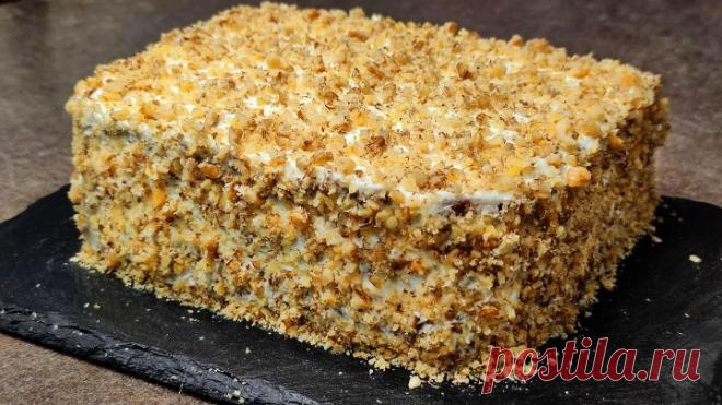 Вчера приготовила - сегодня съели: шоколадный медовик за 15 минут, без раскатки коржей (не нуждается в пропитке)