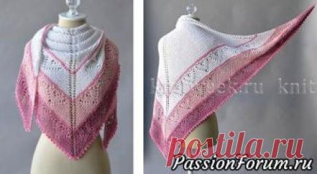 Шаль «Будь моей» - запись пользователя Рина_Модератор (Ирина) в сообществе Вязание спицами в категории Вязание шали спицами Размеры&nbsp;62" в ширину и 31" в высоту МатериалыПряжа Fibra Natura Papyrus (78% хлопок, 22% шелк, 50 г/120 м) 3 мотка цвета ОЦ и по 1 мотку еще трех цветов, спицы круговые 4.