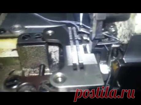 como poner a punto una overlok industrial (bien explicado)