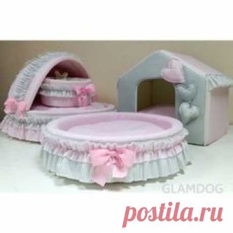 1660 DB Лежанка "Мамина Радость" в дог бутик GlamDog.ru