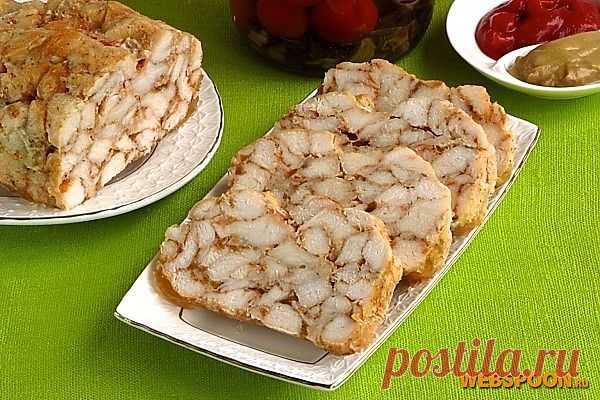 Мясной хлебец «Мраморный».
