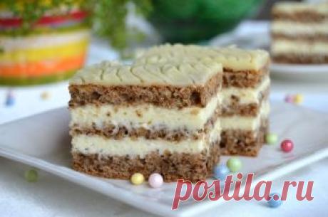 Пирожное с орехами и белым шоколадом станет самым популярным десертом на вашем праздничном столе! - appetitno.net Это пирожное довольно просто готовится. Отличный выбор для дружеских посиделок за чашкой чая или семейных праздников. Нежное ореховое лакомство стоит попробовать всем! Итак, давайте приступим к его приготовлению. Коржи: – 40 г размягченного сливочного масла – 4 ложки сахарного порошка – 4 яйца – ванильная эссенция – 150 г молотых орехов – 70 г муки – 5 г порошк...
