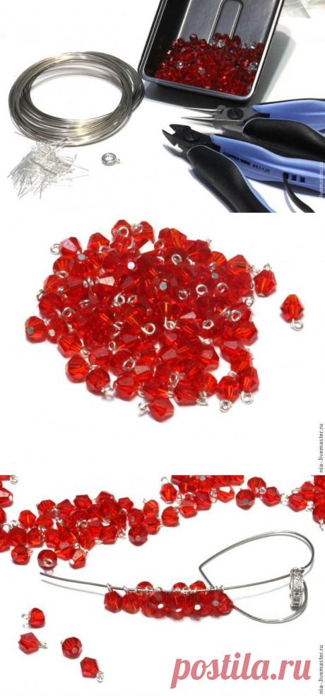 Создаем кулон &quot;Хрустальное сердце&quot; - Ярмарка Мастеров - ручная работа, handmade