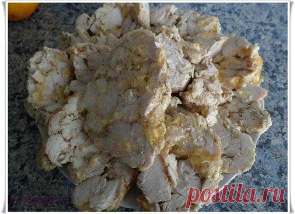 Куриный рулет