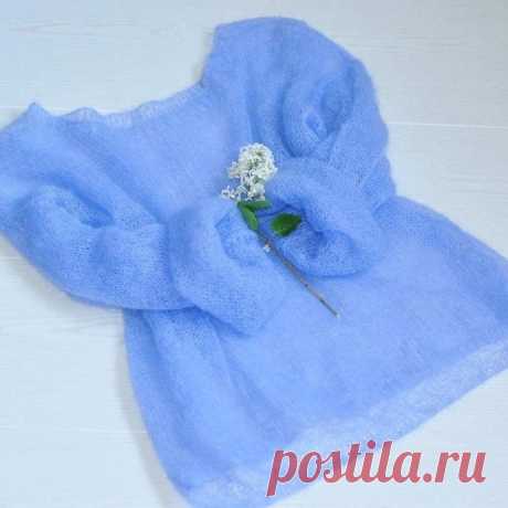 Описание паутинки из мохера