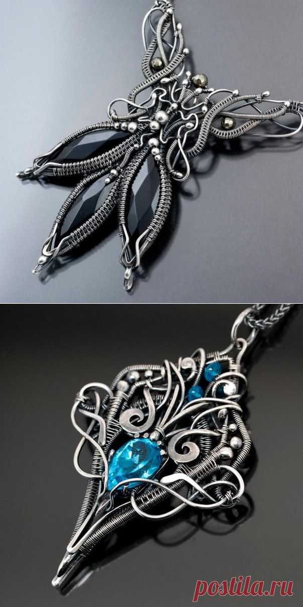 Wire wrap. МК. Идеи. Примеры.