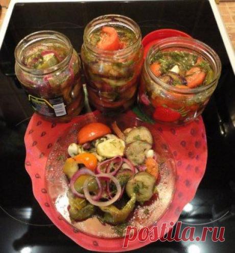 Маринованные овощи в мультиварке