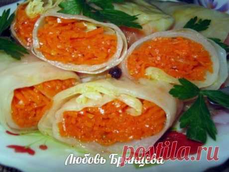 ОСТРЫЕ ЗАКУСОЧНЫЕ ГОЛУБЦЫ