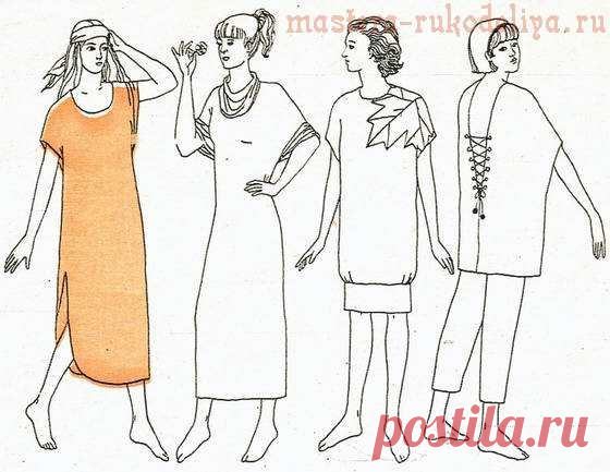 Мастер-класс по шитью одежды: Туника с выкройкой