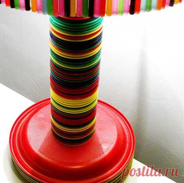 Идеи повторного использования пластиковых трубочек для напитков