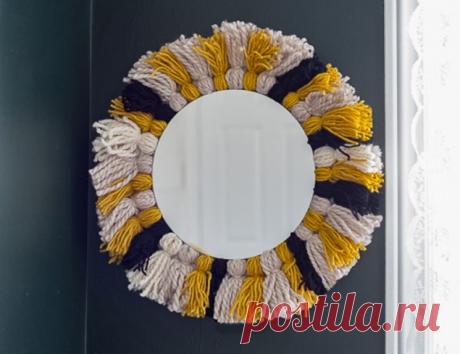 Как декорировать раму для зеркала своими руками - 5 мастер-классов