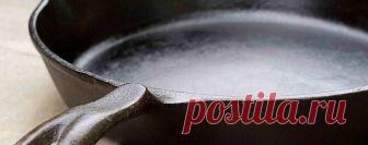 Как очистить чугунную сковороду от многолетнего нагара Как правильно очистить чугунную сковороду от многолетнего нагара внутри и снаружи и какие средства могут помочь в борьбе с застарелой гарью?