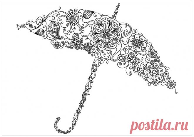 Рисунки для творчества