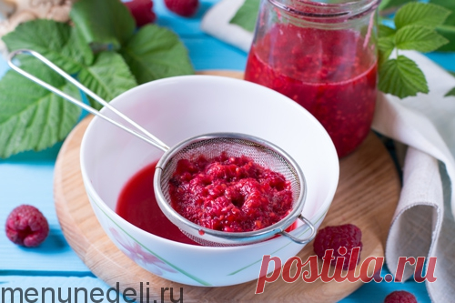 Рецепт малинового уксуса / Меню недели
