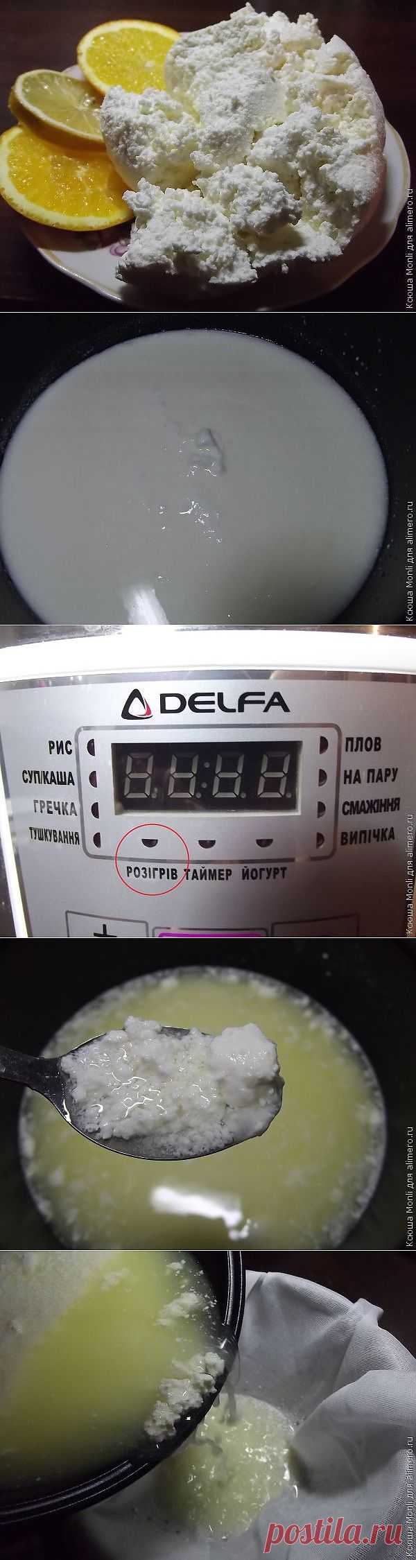 Творог в домашних условиях в мультиварке / Рецепты с фото